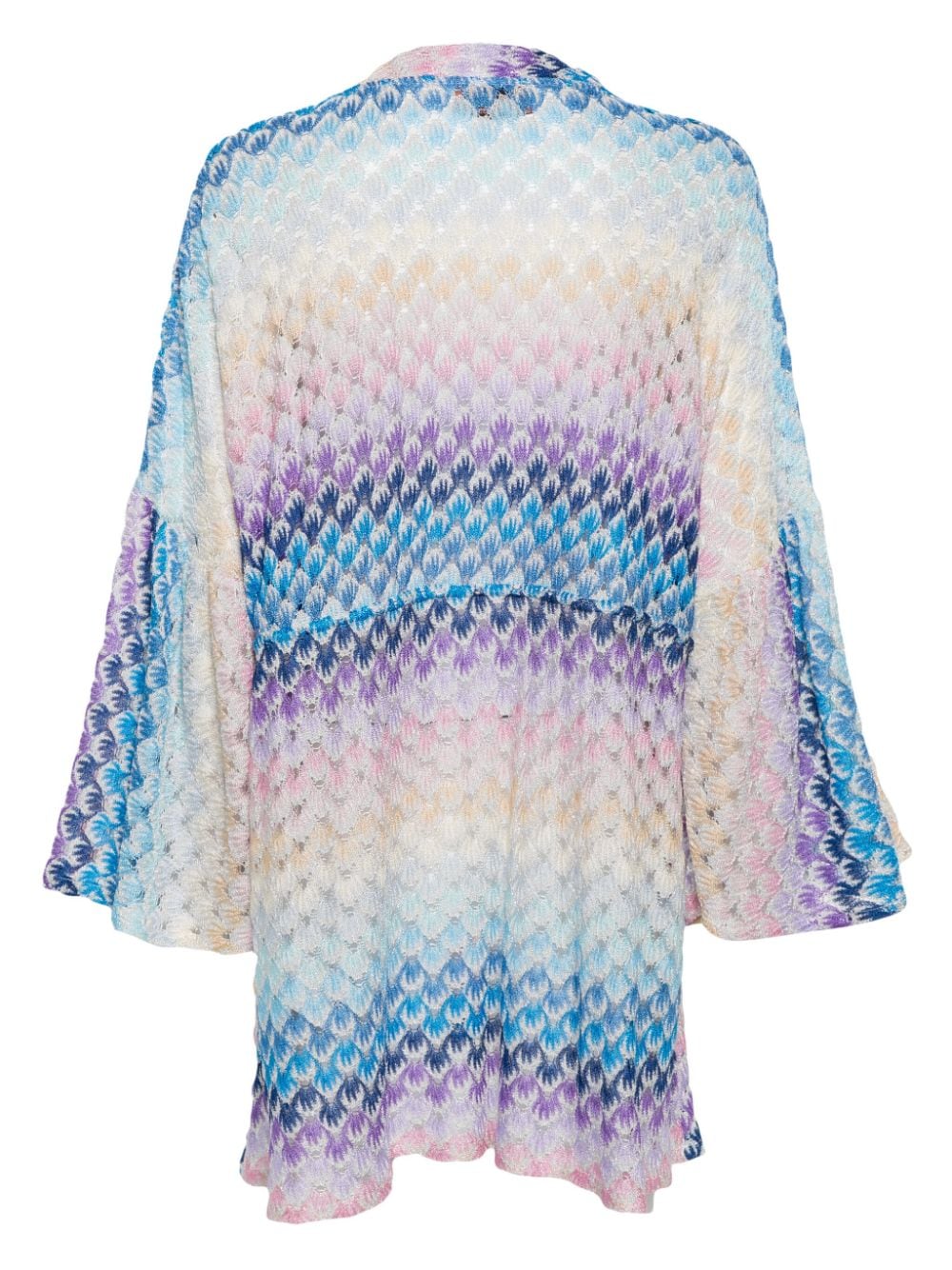 Multicolour Zigzag Pattern Short Cover-Up for Women - SS24