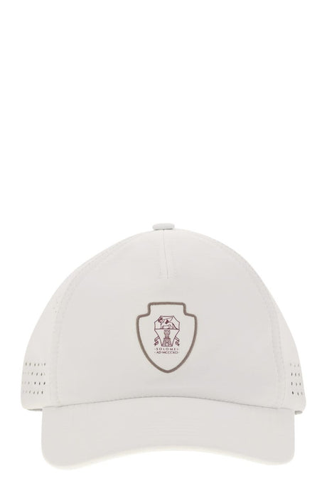 BRUNELLO CUCINELLI Tech Fabric Baseball Cap with Logo