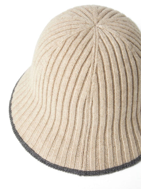 BRUNELLO CUCINELLI Chic Wool Knit Bucket Hat