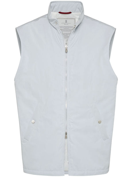 BRUNELLO CUCINELLI Men's Water-Resistant Nylon Vest