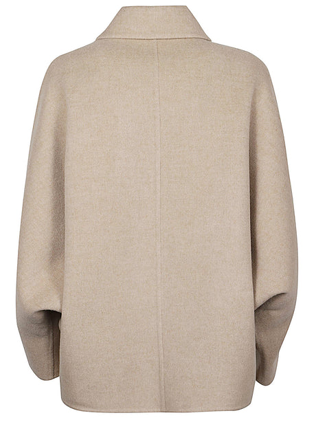 BRUNELLO CUCINELLI Elegant Wool and Cashmere Double-Breasted Jacket