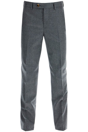 BRUNELLO CUCINELLI Wool Flannel Trousers for Men