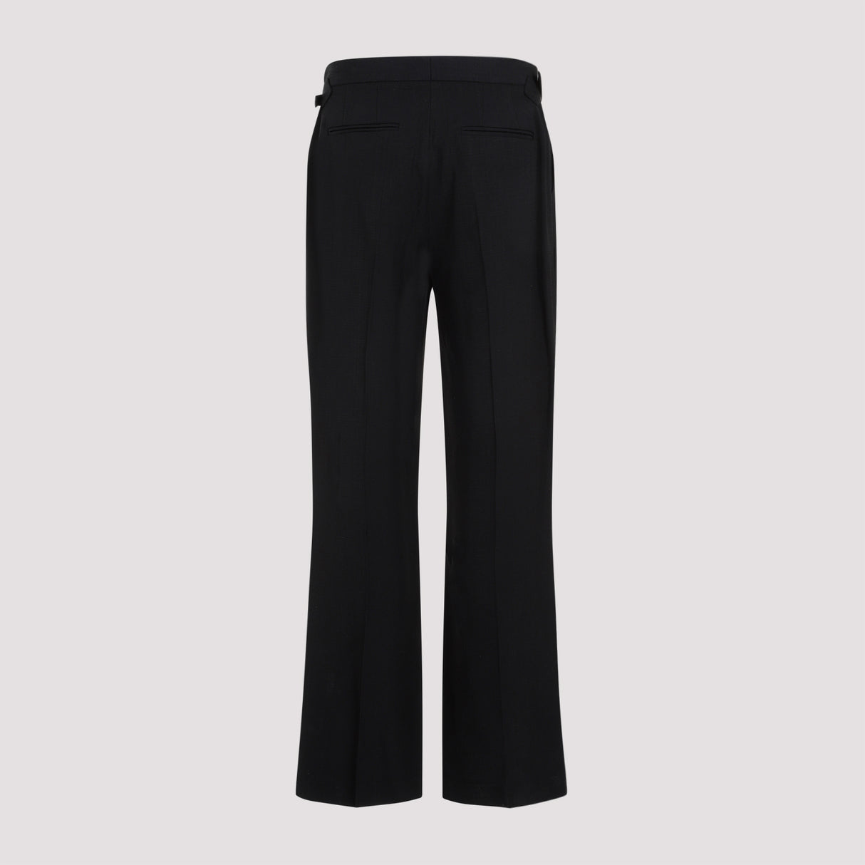 CASABLANCA Mens 23FW Black Straight Pants - High Quality Fashion Piece