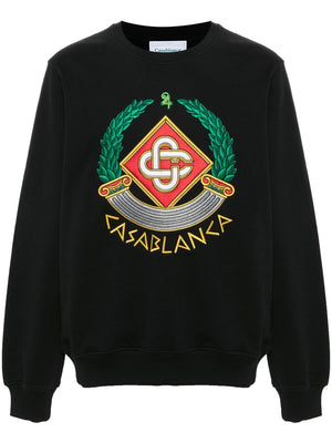 CASABLANCA Casa Crest Embroidered Sweatshirt