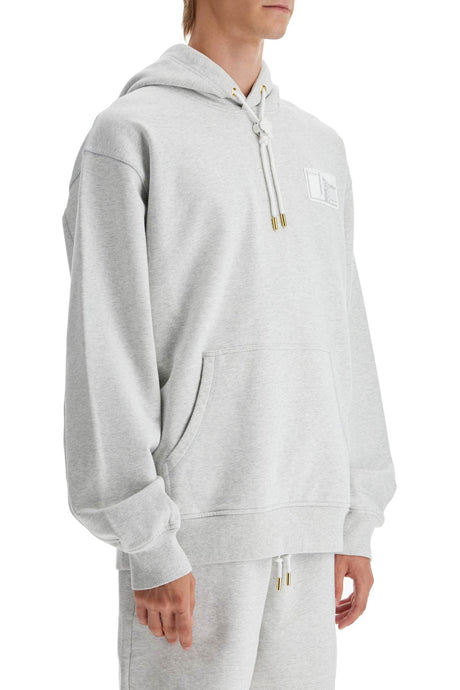 CASABLANCA Men's Relaxed Fit Hoodie with Tennis Patch