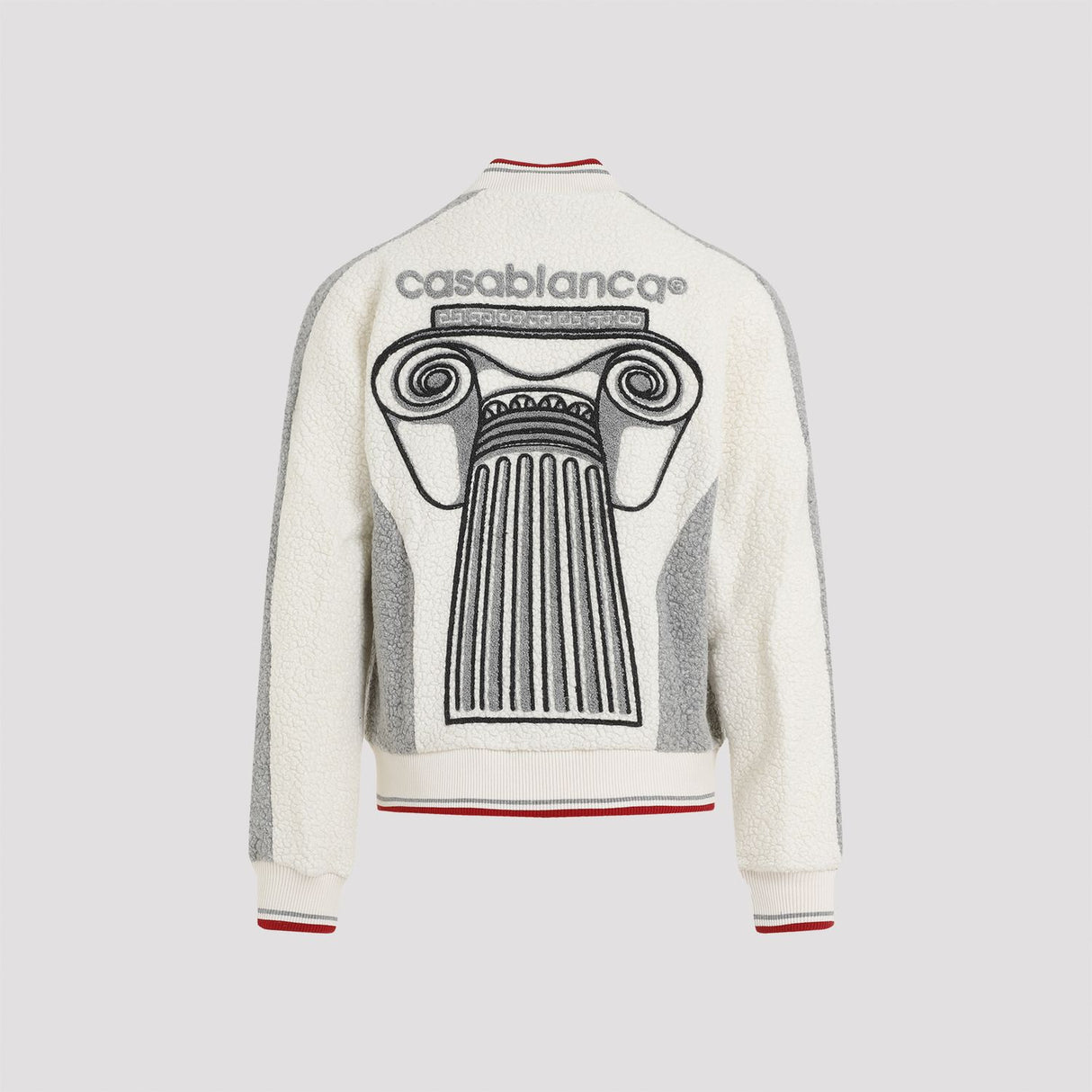 CASABLANCA Embroidered Cashmere Terry Jacket for Men