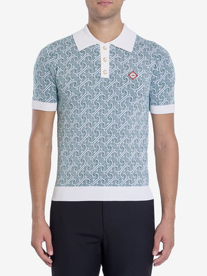 Áo Polo Jacquard Kiểu Chữ - Vừa Vặn Thông Thường