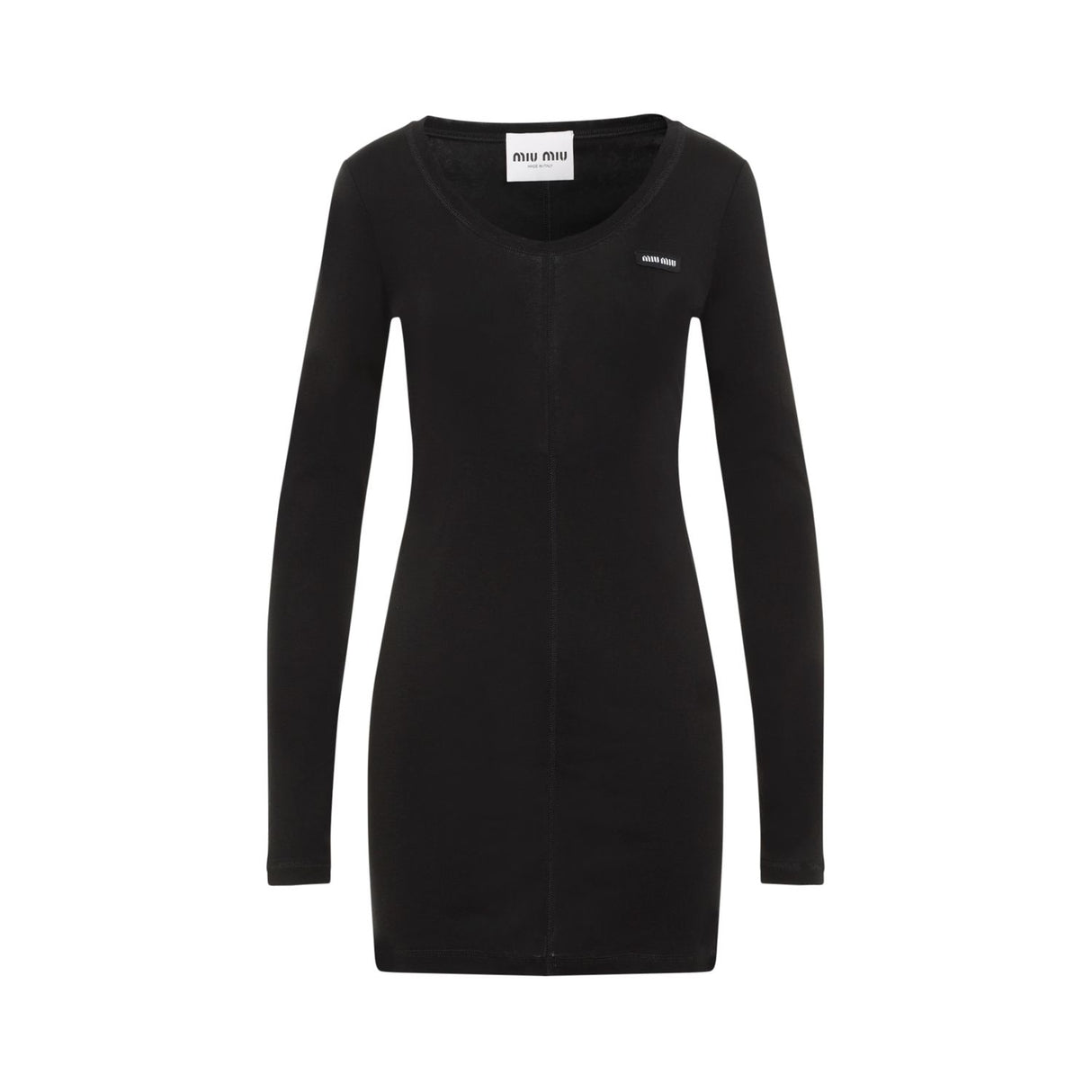 MIU MIU Elegant Silk Mini Dress for Women