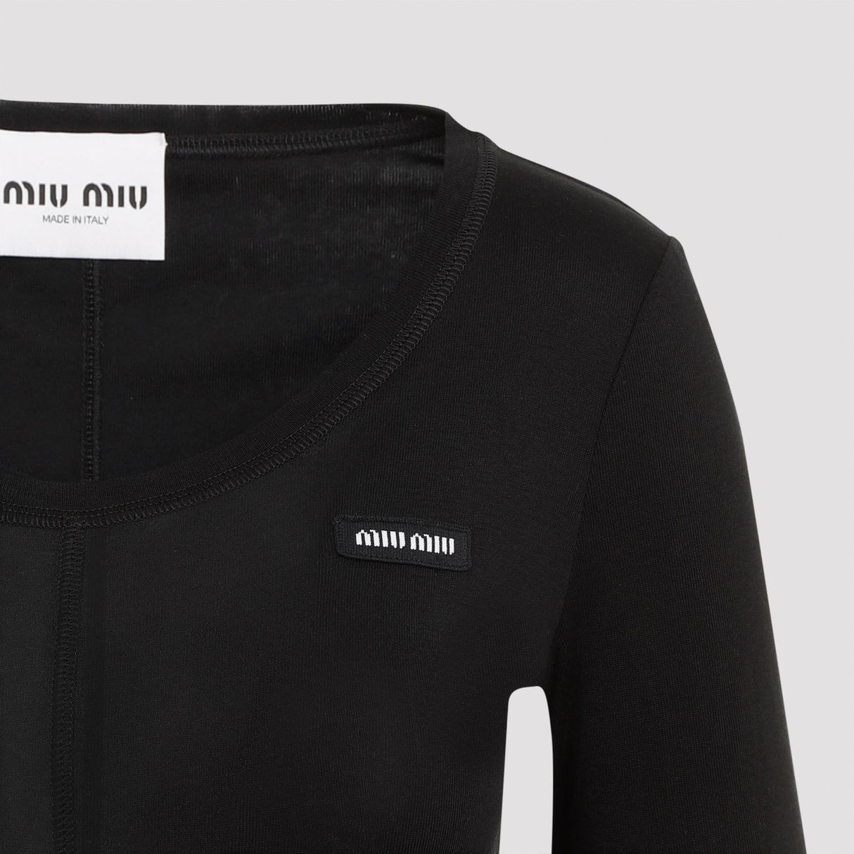 MIU MIU Elegant Silk Mini Dress for Women