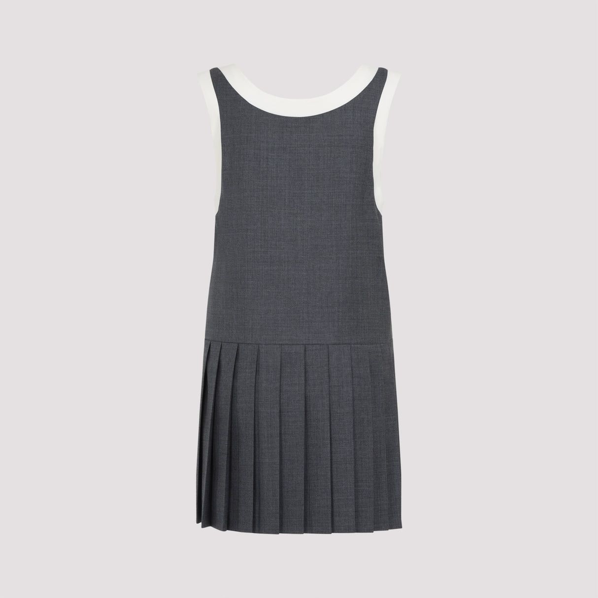 MIU MIU Elegant Wool Dress for Women - SS25 Collection