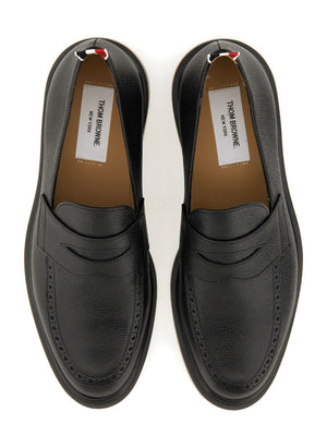 THOM BROWNE Classic Penny Moccasins for Men