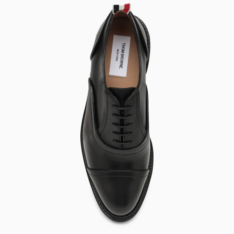 THOM BROWNE Classic Tricolor Leather Oxford Shoes