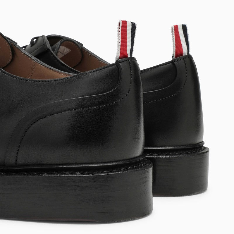 THOM BROWNE Classic Tricolor Leather Oxford Shoes