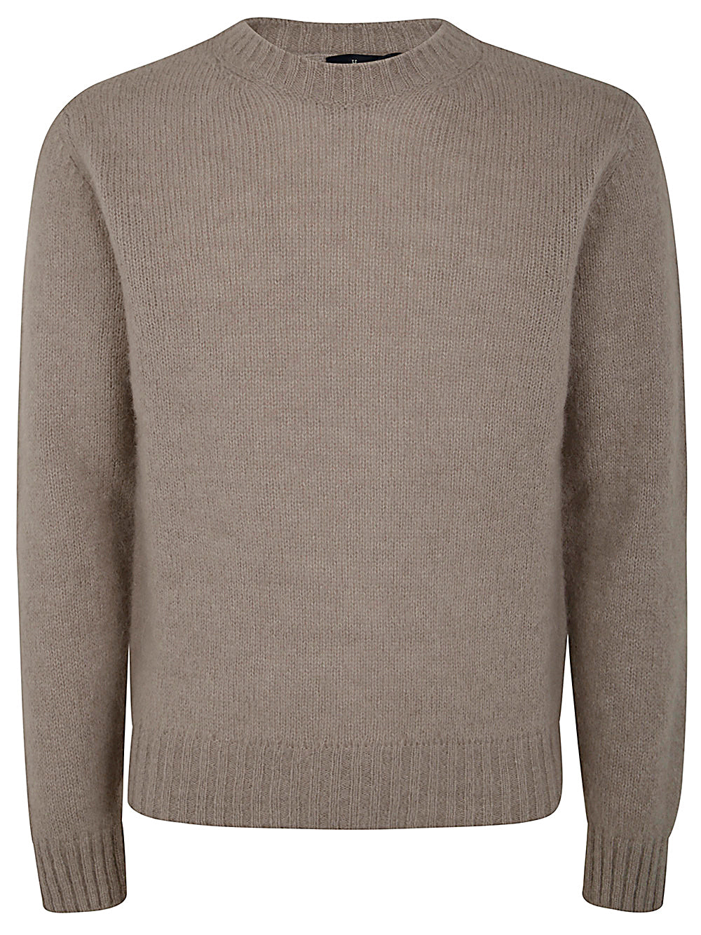 HERNO Classic Grey Knit Sweater for Men