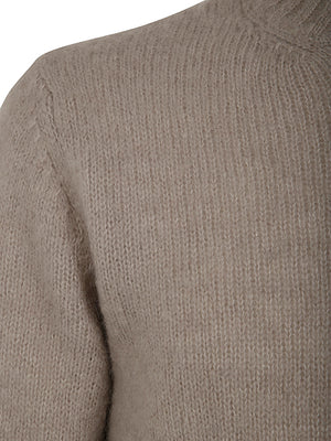 HERNO Classic Grey Knit Sweater for Men