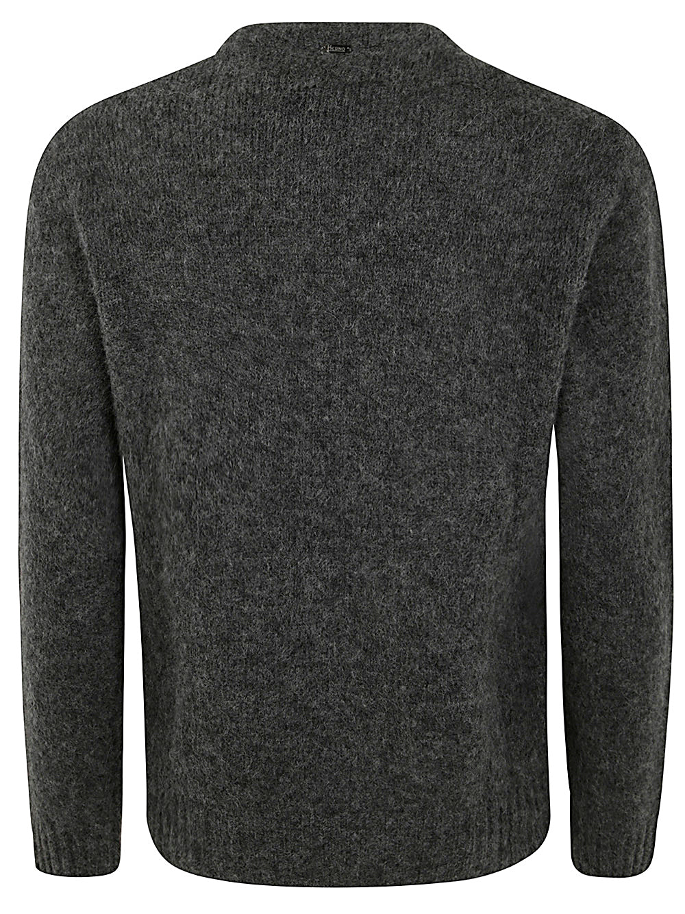 HERNO Classic Grey Knit Sweater for Men