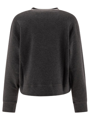 BRUNELLO CUCINELLI Chic Techno Cotton Piqué Sweatshirt