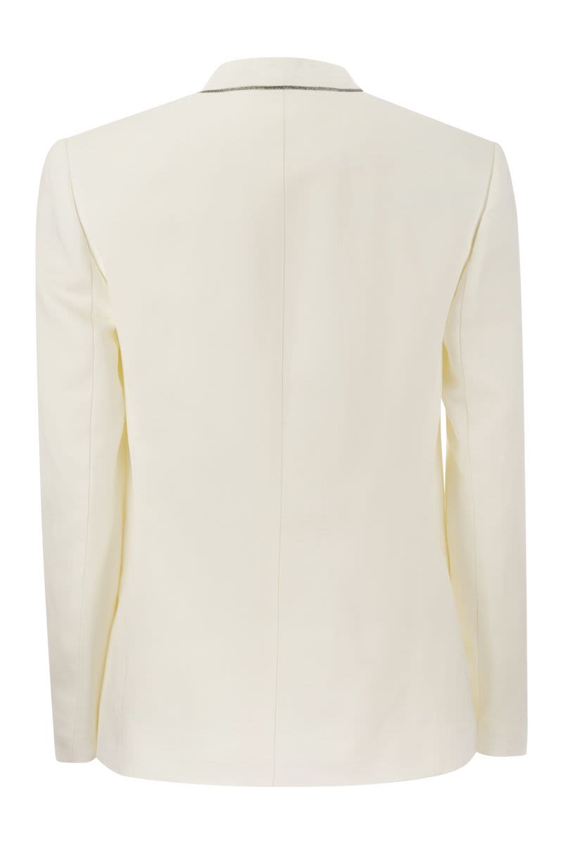 BRUNELLO CUCINELLI Elegant and Versatile Linen-Blend Jacket