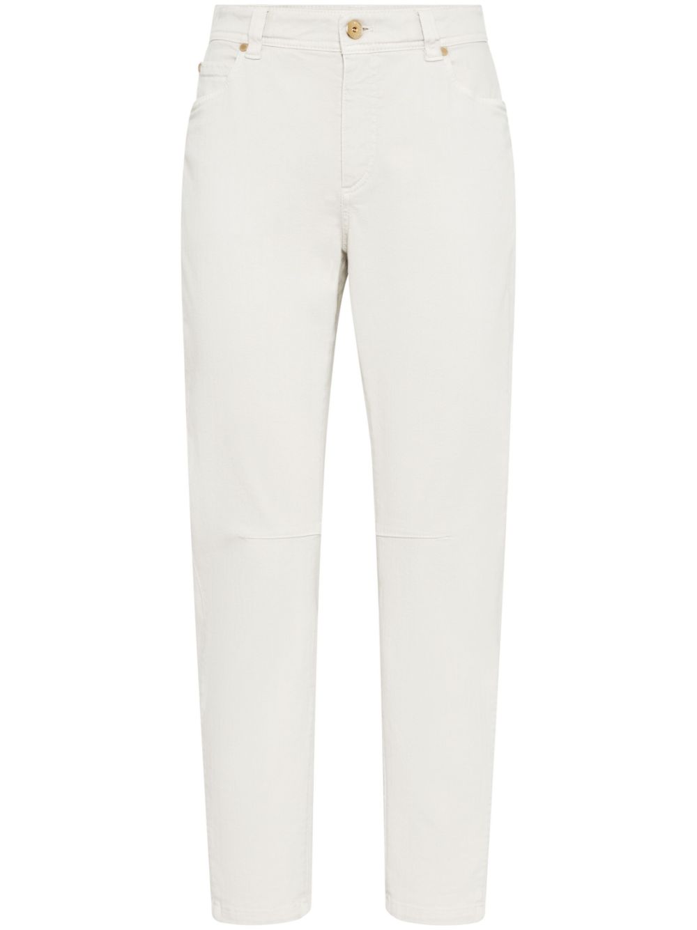 BRUNELLO CUCINELLI 24SS White Denim Jeans for Women