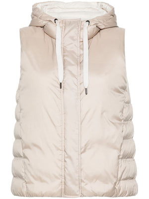 BRUNELLO CUCINELLI Elegant Nylon Hooded Vest