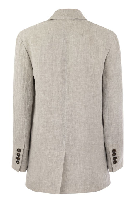 BRUNELLO CUCINELLI Grey Women's Outer for 24SS Fashion Season