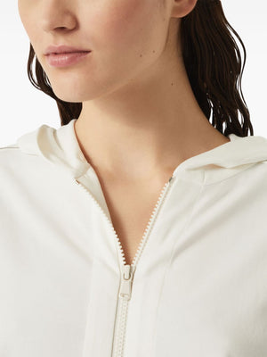 BRUNELLO CUCINELLI Zipped Cotton Hoodie for Women