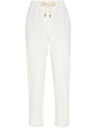 BRUNELLO CUCINELLI Women's Cotton Sweatpants with Drawstring Waist - SS25