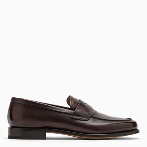 BROWN LEATHER MILFORD LOAFER