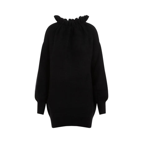 SIMONE ROCHA Oversized Pleated Neckline Sweater