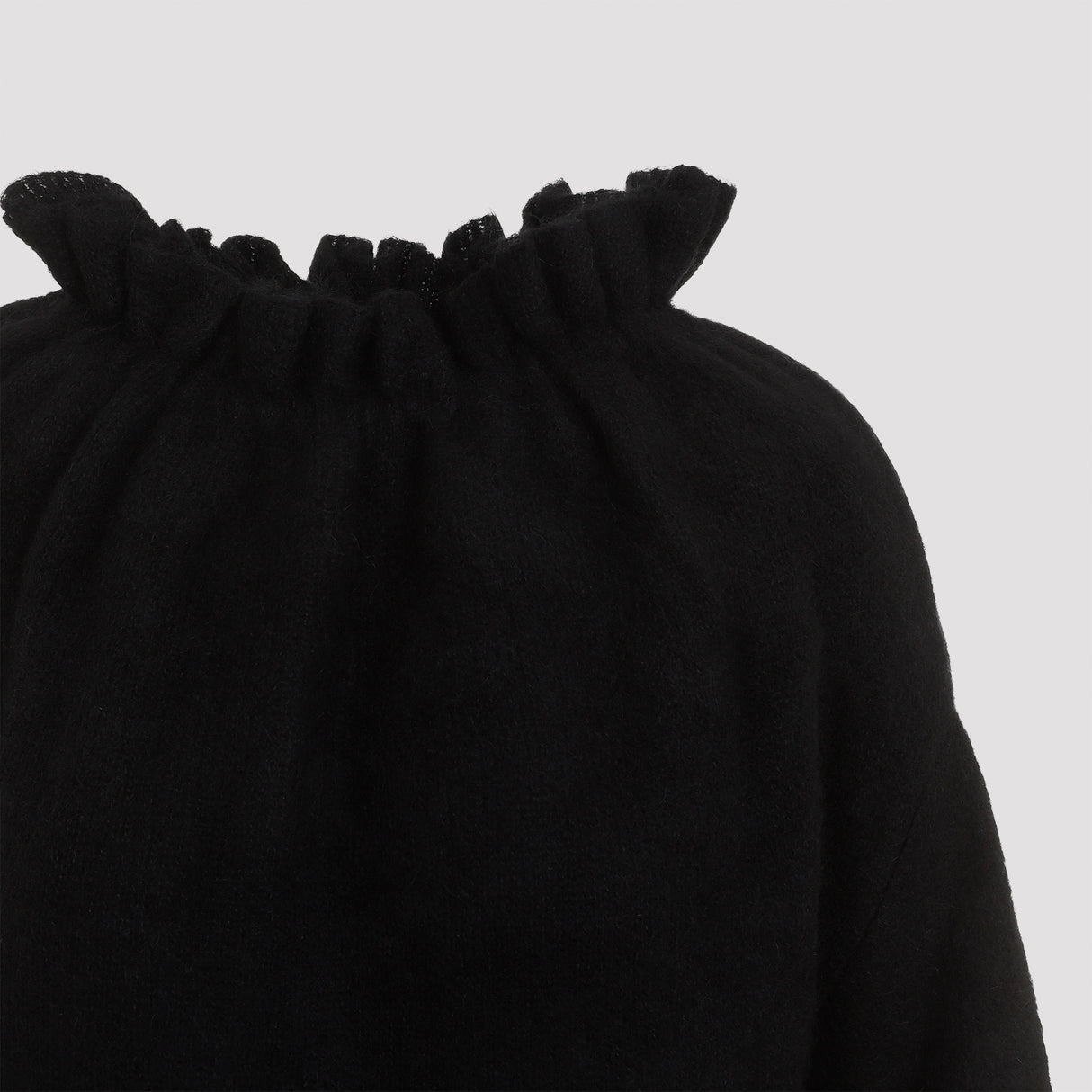 SIMONE ROCHA Oversized Pleated Neckline Sweater