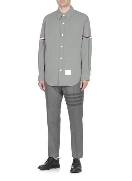 THOM BROWNE 23FW Grey Long Top for Men