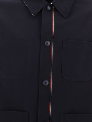 THOM BROWNE Classic Blue Jacket for Men - 24FW Collection