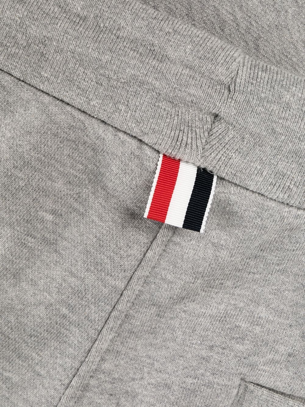 Grey 4-Bar Stripe Track Pants for SS24