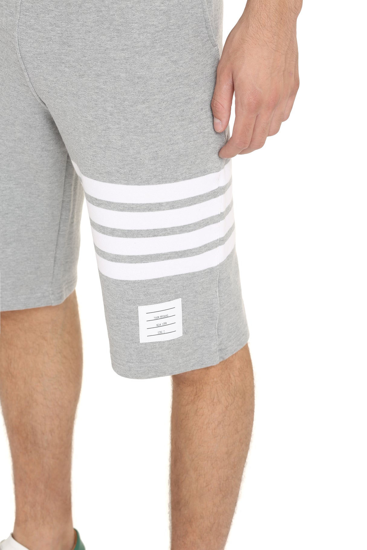 THOM BROWNE 4-Bar Sweat Shorts - Regular Fit