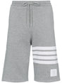 THOM BROWNE Men's Signature 4-Bar Cotton Sweatpants