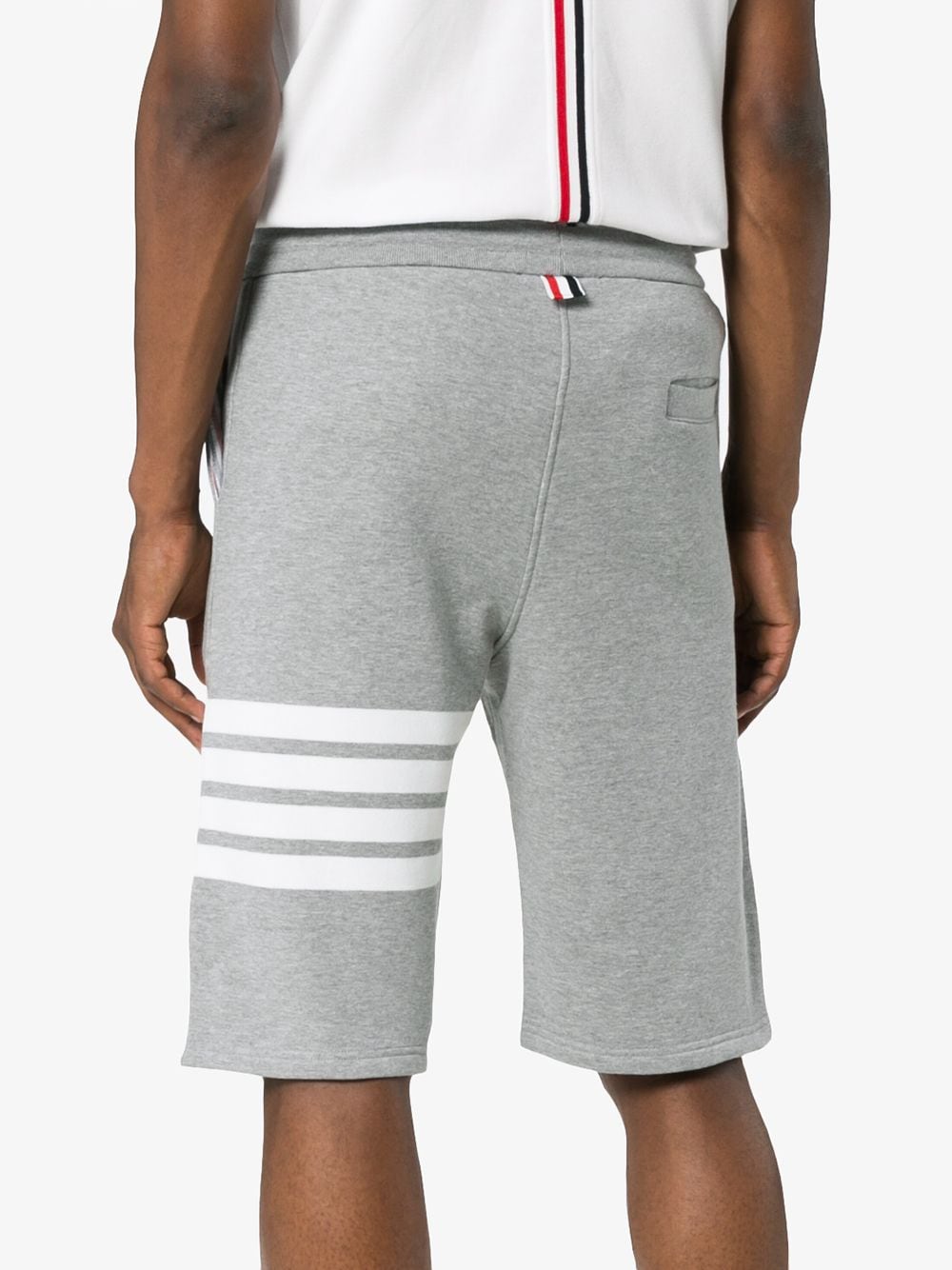 THOM BROWNE Men's Signature 4-Bar Cotton Sweatpants