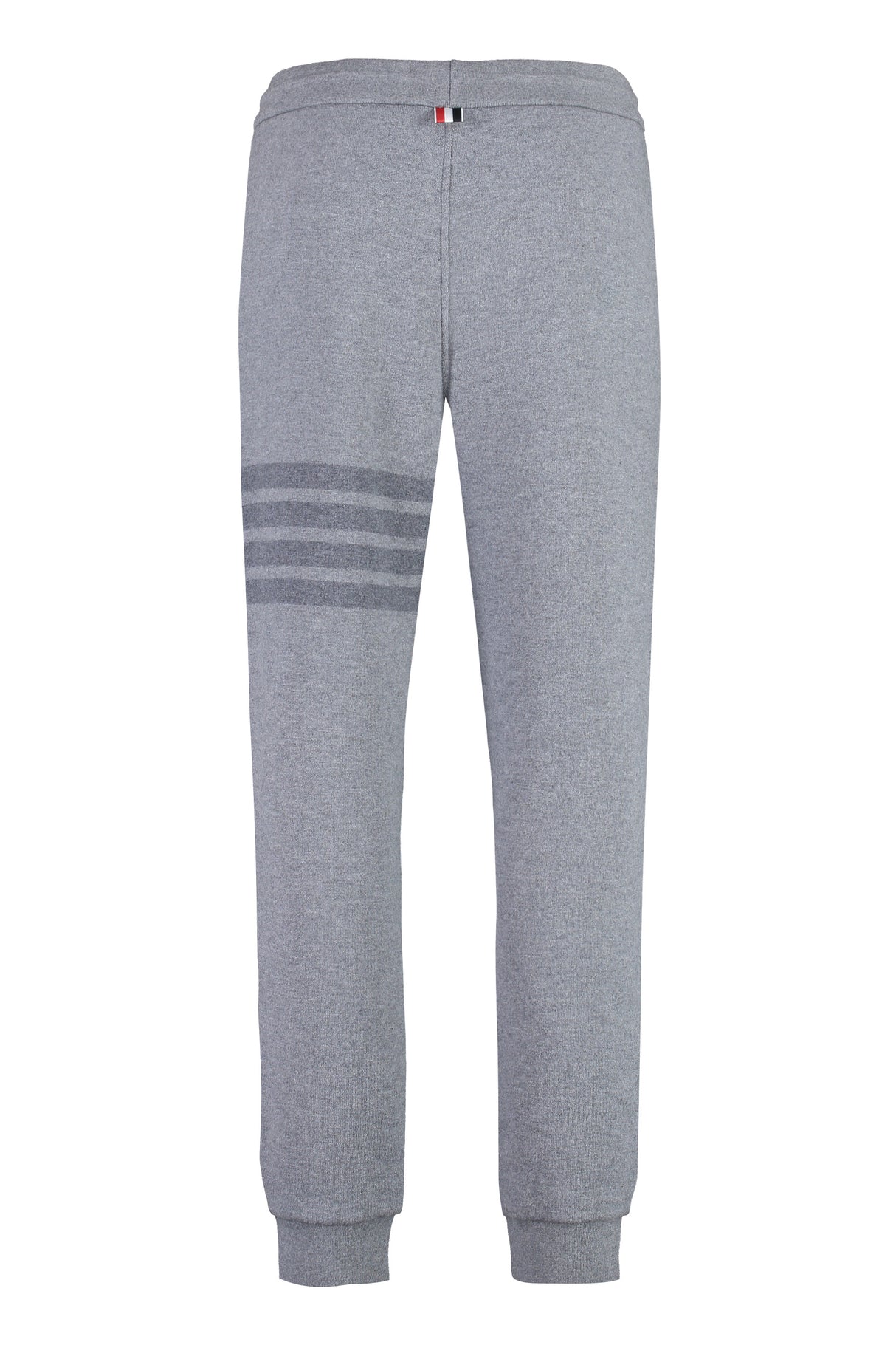 THOM BROWNE Grey Striped Wool Track Pants for Men FW23