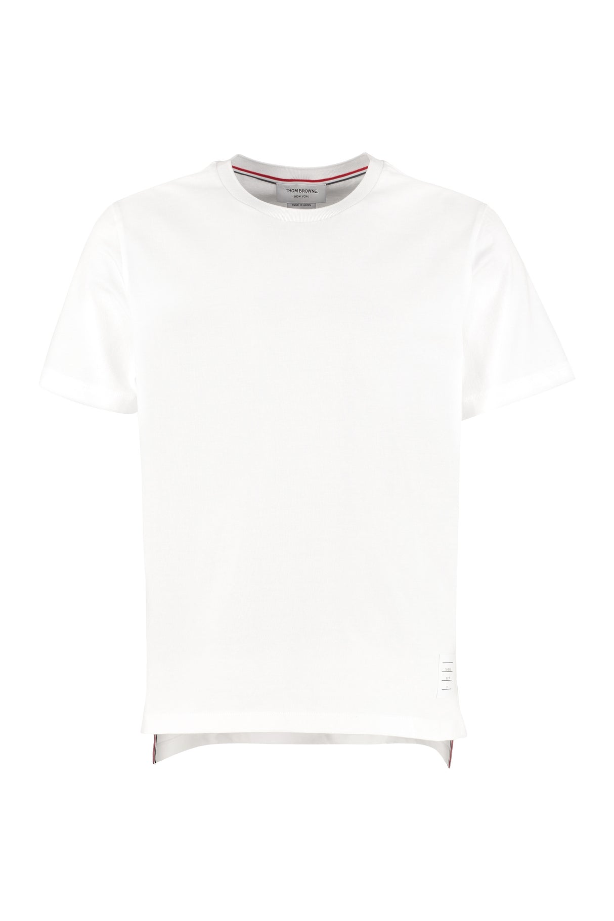 THOM BROWNE Relaxed Side Slit Tee