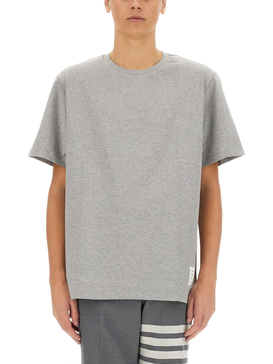 THOM BROWNE Classic Cotton T-Shirt - Size 3