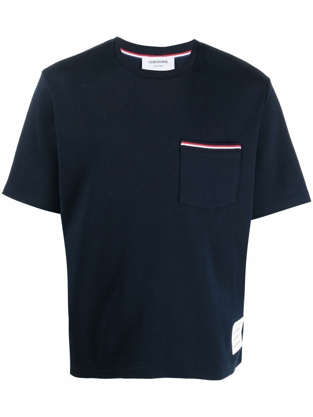 THOM BROWNE Oversized Crew Neck T-Shirt - Size 3