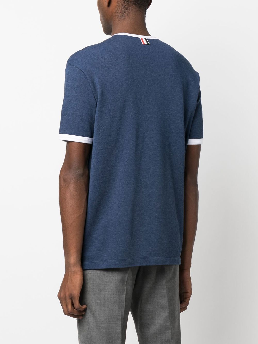 Men's 24SS Blue Tunic Top by THOM BROWNE