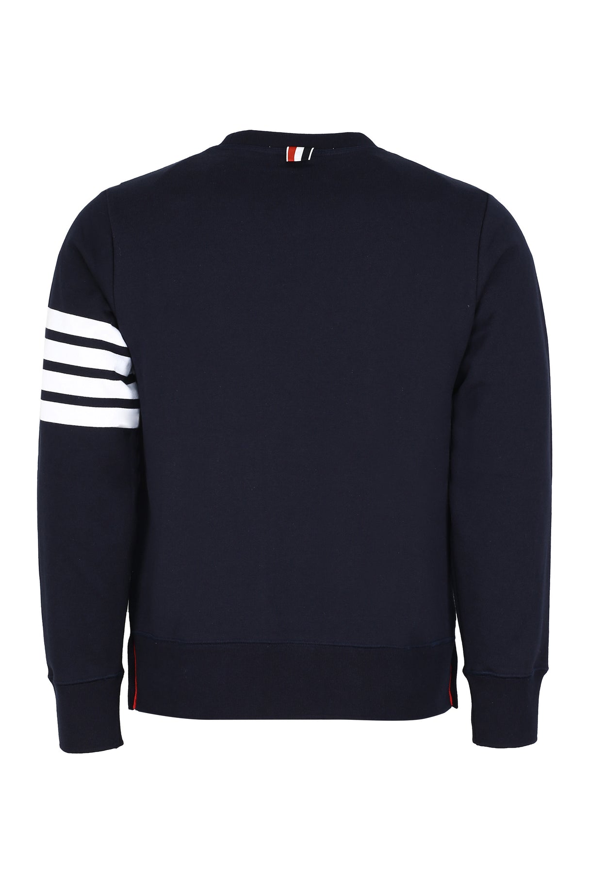 THOM BROWNE MEN'S GREY COTTON CREWNECK SWEATSHIRT FOR FW23