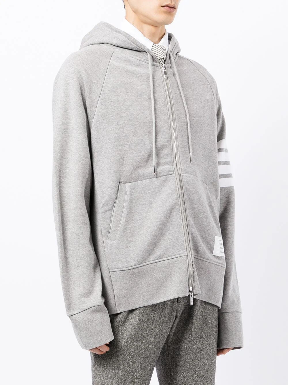 THOM BROWNE Stylish Grey Sweater for Men - 24FW Collection