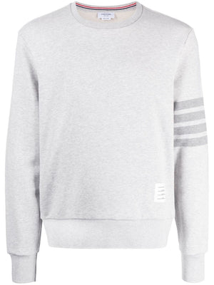 Áo Sweat Crew Neck LTGREY Nam THOM BROWNE cho SS24