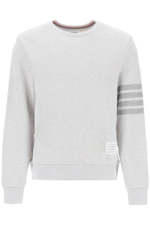 Áo Sweat Crew Neck LTGREY Nam THOM BROWNE cho SS24