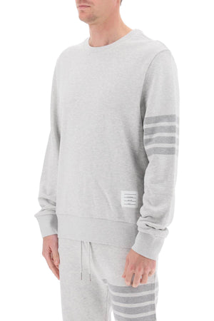 Áo Sweat Crew Neck LTGREY Nam THOM BROWNE cho SS24