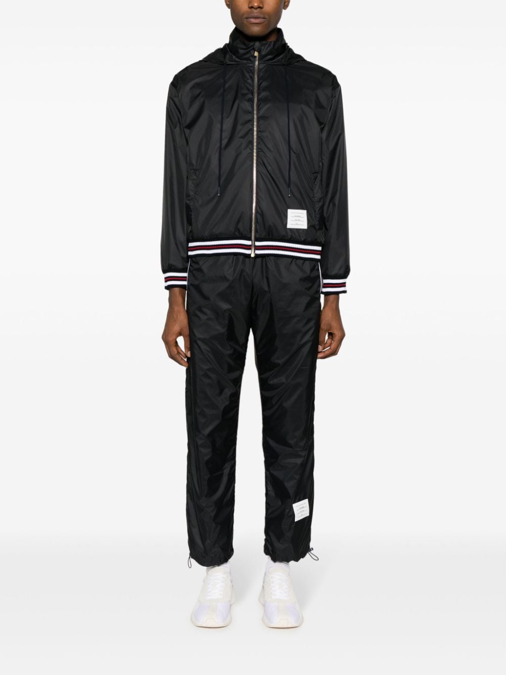 THOM BROWNE Signature Stripe Bomber Jacket