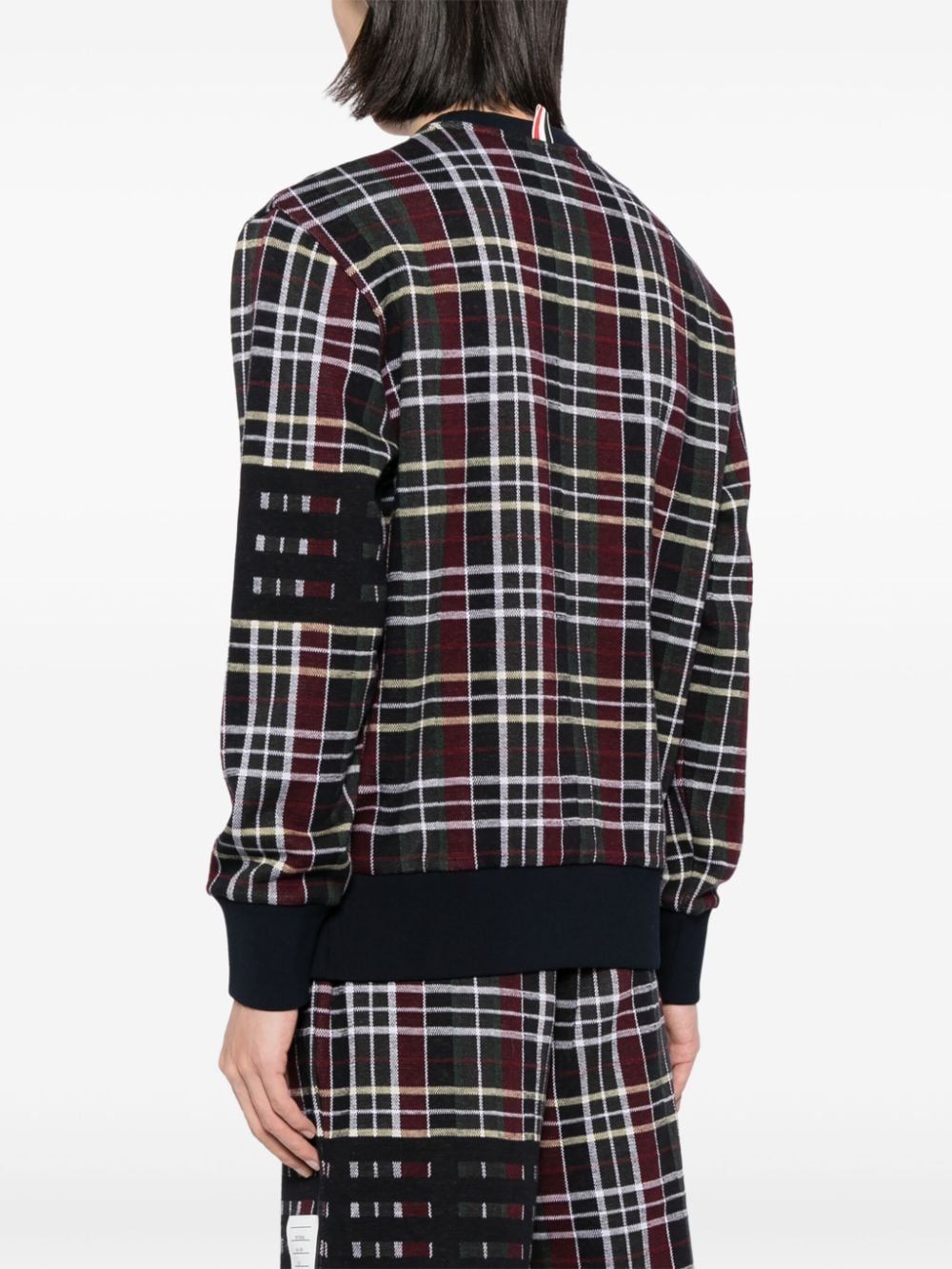 THOM BROWNE Crew Neck Sweatshirt for Men - FW24 Collection