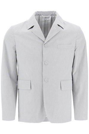 THOM BROWNE Multicolor Striped Deconstructed Jacket for Men