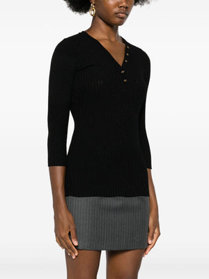 ELISABETTA FRANCHI Ribbed Knit Jumper for Women - Fall/Winter 2024